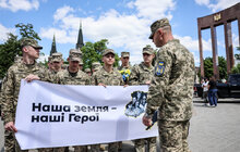 Фото 1: У Львові відбувся марш зі вшанування Героїв з нагоди Дня Героїв