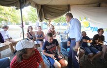 Фото 3: Мер Львова привітав учасників Міжнародної програми «Студентська республіка»