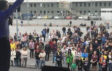Фото 4: Львів’яни вболівають за збірну в матчі зі Словаччиною