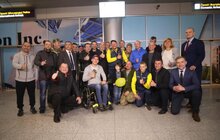 Фото 10: До Львова прибули чемпіони Ігор Нескорених-2018