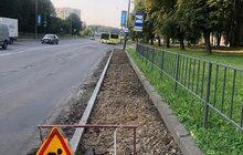 Фото 2: На вулиці Пасічній проводять асфальтування вибоїн великими картами