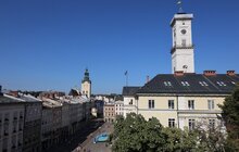 Фото 3: У центрі Львова урочисто підняли кримськотатарський прапор (фото)