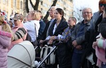 Фото 9: У Львові відзначили 211-ту річницю від дня народження Тараса Шевченка