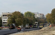 Фото 5: Реконструкція вул. І. Мазепи: першу ділянку вже почали асфальтувати