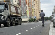 Фото 6: Вулиця Залізнична — від вул. Шевченка до вул. Ясної, вже відкрита для руху транспорту