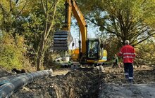 Фото 4: Львівводоканал завершує будівництво нового колектора до Винників: виконано вже понад 90% робіт