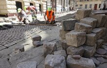 Фото 7: Дорогу на вул. Ференца Ліста перемостили вже на 80%: завершення відтермінували через роботи на каналізації