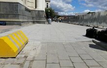 Фото 14: Реконструкція пл. Двірцевої: залито основу під фонтан