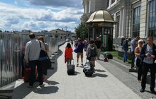 Фото 16: Реконструкція пл. Двірцевої: залито основу під фонтан