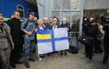 Фото 6: У Львові зустріли матроса Військово-морських сил України Андрія Оприска, якого незаконно утримували в Росії