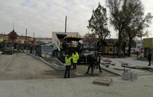 Фото 4: Залишилось чотири тижні до відкриття пл. Двірцевої