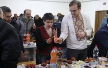 Фото 6: Спільнота взаємодопомоги «Оселя» організувала для потребуючих львів’ян Святвечір