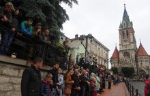 Фото 18: Андрій Садовий у Чорткові зустрівся з мером та взяв участь у відкритті реконструкції бою «Чортківська офензива»