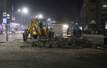 Фото 5: У Львові демонтували незаконно встановлену тимчасову споруду на пр. Чорновола, 57