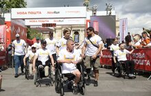 Фото 9: У Львові відбувся безбар’єрний благодійний напівмарафон: серед учасників забігу пацієнти центру UNBROKEN