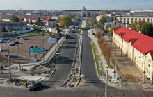 Фото 1: Триває ремонт вул. Чернівецької: на обох частинах вулиці вже постелено перші шари асфальту