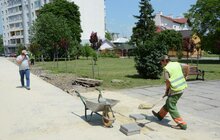 Фото 3: Велопростір Львова збільшується: на пр. Чорновола тривають роботи з будівництва велодоріжки