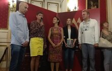 Фото 1: У Львові мистецькою виставкою урочисто відкрили Третій фестиваль класичної музики LvivMozArt