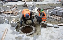 Фото 11: У Львові стане більше пішохідних вулиць: у Галицькому районі триває ремонт вул. Руданського