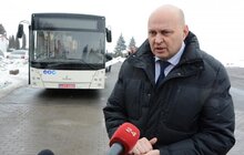 Фото 17: «Розглядаємо усі варіанти, перевагу надаємо українським, однак ціна і якість – пріоритет», - С. Бабак під час огляду білоруського автобуса