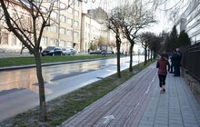 Фото 21: На вулицях Львова працюють порохотяги і поливально-мийні машини