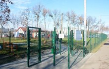 Фото 1: ЛКП «Лев» облаштувало тренувально-вигульний майданчик на вул. Промисловій