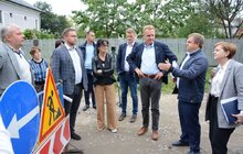 Фото 6: Ремонт вул. Франка у Винниках завершать до кінця цього року