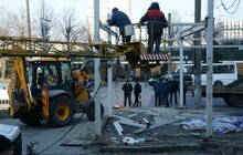 Фото 20: У Львові демонтували незаконно встановлену тимчасову споруду на пр. Чорновола, 57