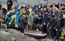 Фото 20: Львів попрощався з трьома військовими, які загинули в зоні АТО