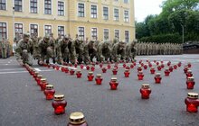 Фото 27: На території Національної академії сухопутних військ імені гетьмана Петра Сагайдачного відбулись поминальні заходи