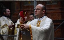 Фото 9: Сьогодні у Гарнізонному храмі відбулася молитва за українських солдат