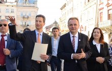 Фото 2: Мер Львова попросив Принца Ліхтенштейну зробити звернення щодо звільнення Олега Сенцова та інших українських політичних в’язнів