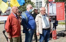Фото 11: На пл. Ринок у Львові відкрили виставку «Рік спротиву: як по(в)стає Білорусь»