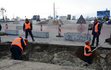 Фото 1: «Ми зараз у фазі дуже складних робіт», - А.Садовий по будівництво трамвайної колії на Сихів