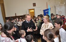 Фото 2: Вихованці Дитячих клубів Львова перейняли Вифлиємський вогонь миру