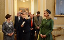 Фото 4: Президент Австрії в Палаці Потоцьких зустрівся з керівниками Львова та області