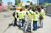 Фото 5: Ремонт вул. Б. Хмельницького: на ділянці від вул. Липинського до вул. Кукурудзяної вже нанесено два шари асфальту