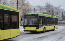 Фото 7: Львів отримав нові тролейбуси та малогабаритні низькопідлогові автобуси