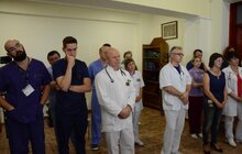 Фото 6: В міській дитячій клінічній лікарні Львова провідні фахівці з Канади консультують та оперують діток зі всієї України