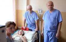 Фото 12: В міській дитячій клінічній лікарні Львова провідні фахівці з Канади консультують та оперують діток зі всієї України