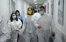 Фото 6: Крістіна Квін ознайомилась з роботою медичного об’єднання невідкладної допомоги у Львові