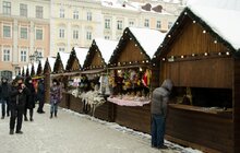 Фото 1: Ярмарком Львів розпочав новорічно-різдвяні святкування