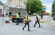 Фото 4: Розпочався ІІІ етап реконструкції вул. Шевченка: ділянку від вул. Залізнична до вул. Єрошенка планують завершити до кінця літа