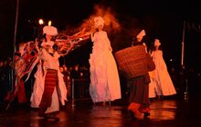 Фото 18: Відкриття Чемпіонату світу з шахів серед жінок завершила вулична вистава від театру «Воскресіння»