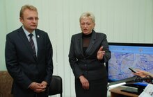 Фото 5: М.Строєва: «У Львові цілком комп’ютеризовано систему ввімкнення зовнішнього освітлення»