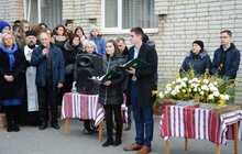 Фото 5: У Львові відкрили меморіальну дошку учаснику АТО Мар’яну Найді