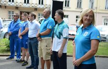 Фото 6: У Львові урочисто підняли прапори України та олімпійського комітету з нагоди старту Олімпіади