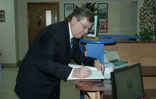 Фото 1: Віце-прем’єр-міністр України Костянтин Грищенко відвідав Львівський міський центр реабілітації «Джерело» 