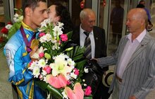 Фото 16: Фоторепортаж зустрічі львівських спортсменів-параолімпійців у Міжнародному аеропорту «Львів» ім. Д. Галицького