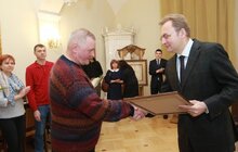 Фото 11: З нагоди Міжнародного дня волонтера мер Львов відзначив найкращих волонтерів Львова
